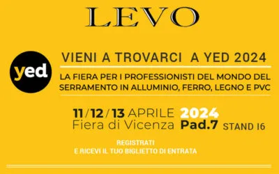 Ti aspettiamo al YED 2024 – Vicenza, Pad. 7 – Stand I6